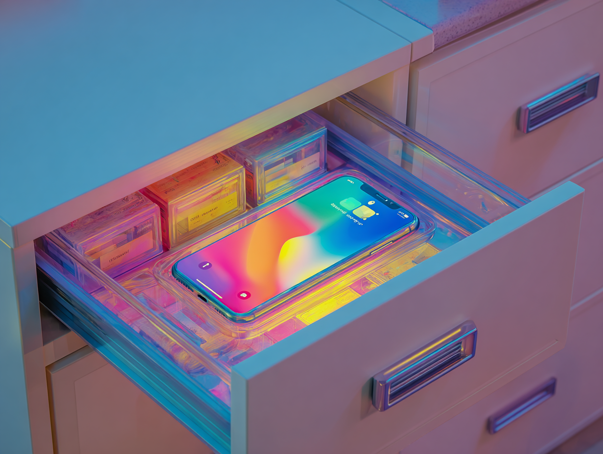 [Experiment] Phone in a drawer